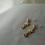 輝く願い星のピアス