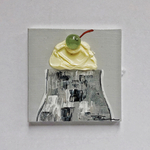アクリル画『クリームソーダ』