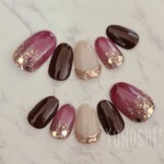 ニュアンスネイルLameRomanesque