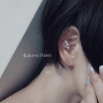 ✧竜鱗糖✧イヤカフ✧シルバーカラー/KakeraPlants
