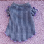 シックなワンちゃんワンピ