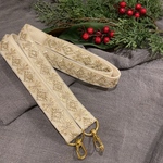 ✴︎再販✴︎ホワイトインド刺繍リボンショルダーストラップ