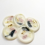 シーリングワックスシール  5枚1セット《金箔・くすみ フレーク set》