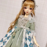 SD、SD13少女サイズ　スペシャルドレスセット　エメラルド