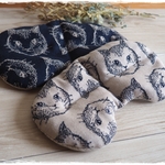 ＊（猫）Ｌサイズ　小豆のアイピロー　＊