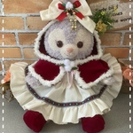 最終クリスマス　ステラルーSサイズ  ☆白ワンピース☆コスチューム6点セット☆ボアケープ付き☆