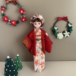 No.303  りかちゃん着物と羽織セット