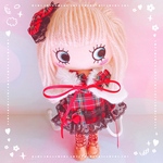 イーマリー💕クリスマスリバティタータンチェックのお洋服🎄✨💖3点セット