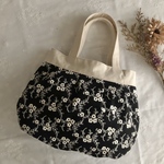 トートバック　刺繍生地　帆布生地　母の日　春　プレゼント　ギフト