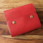 【N様オーダー品】Mini6 システム手帳 Red 【Flap】
