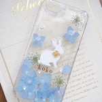 【#158】iphone・スマホ　＊押し花ケース＊