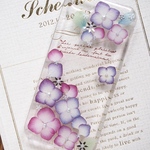 iphone6 (5/5s・5c・4/4s)　押し花ケース【#200】