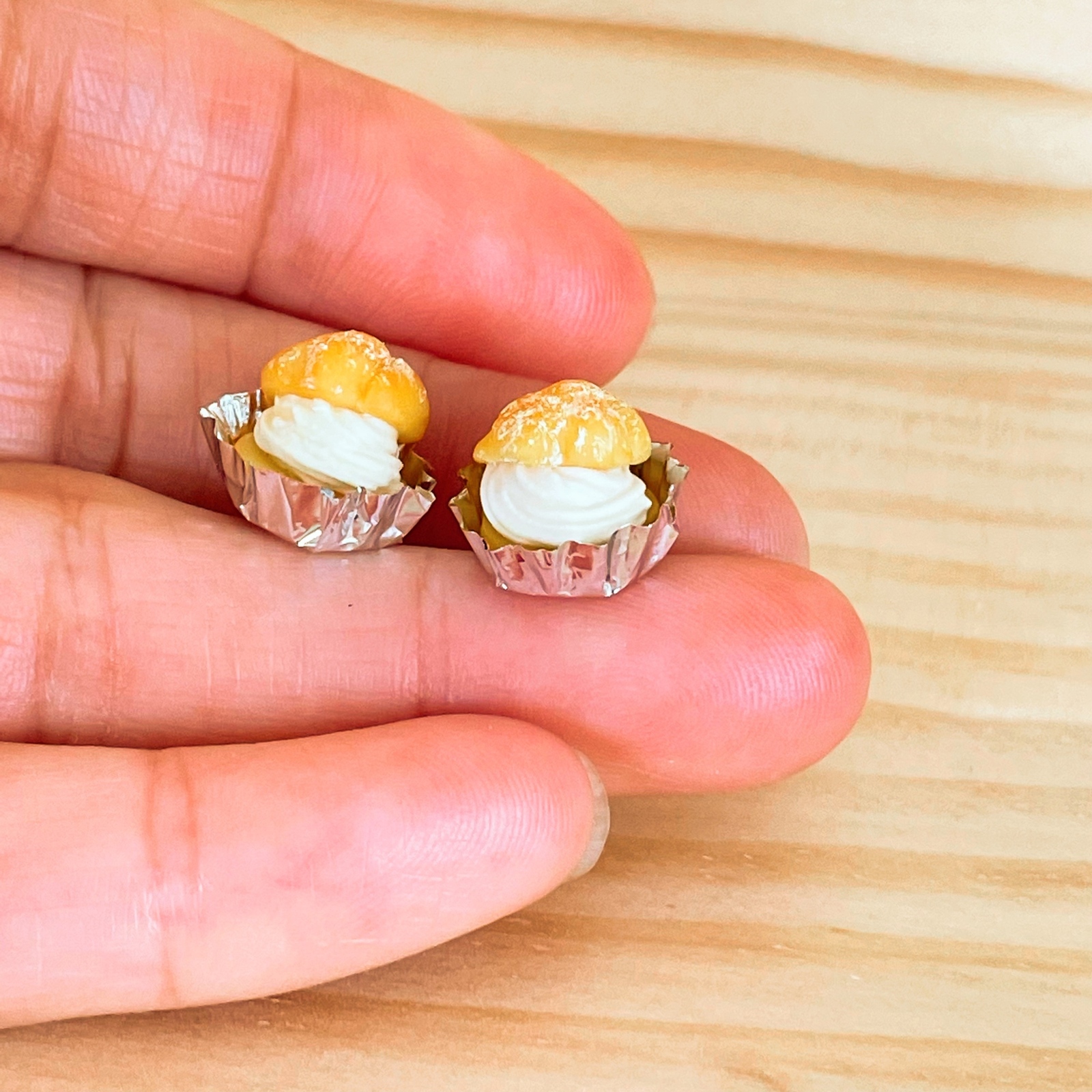 ミニチュアスイーツ シュークリーム3種 ミニチュアスイーツ シュークリーム3種
