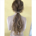 glass beads  ヘアアクセサリー ✴︎送料無料✴︎