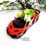父の日こそ人気急上昇中ミニカーフェイク多肉植物！ランボルギーニ
