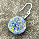 🌈片耳ピアス多層ダイクロガラス🌈