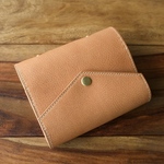 【H様オーダー品】ミニ６ システム手帳 Camel 【Flap】