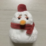 雪だるまくん と 鏡餅 ぬいぐるみ