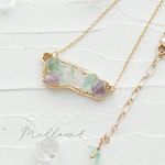 季節で楽しむネックレス　season jewel necklace フローライト