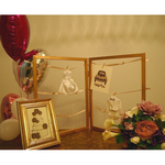 好評につき数量限定再々々販♡ゴールド木枠のウェルカムボード♡フォトフレーム