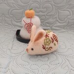 干支ウサギ🐰　ベージュ色