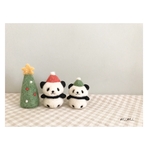メリークリスマス♪パンダ親子