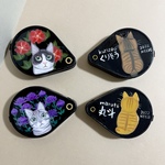 M様【ご購入用】専用ページ/拡大鏡 猫の似顔絵 コンパクト 携帯 ルーペ 原画 アニマル