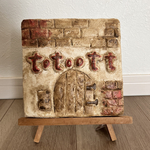 オーダー　モルタル表札