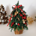 真っ赤なベリーと赤リボン＊ツリー🎄赤くて可愛いアイテムクリスマスツリーアレンジ　シンプル・ナチュラルなツリーと一緒に飾り付け　テーブルクリスマス　プレゼントに♪♪ ご自宅用に 