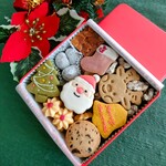 クリスマスクッキー缶