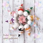 あみぐるみ☆Orange🧡☆雪だるま☆SnowMan