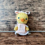 テディひよこのぬいぐるみ●ピンクリボン