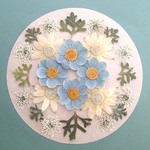 押し花セットG＜組み立てのお花＆フランネルフラワー＆レースフラワー他＞