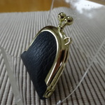 小さな皮革のジュエリーケース　J-6