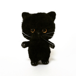 エキゾチックショートヘア黒猫☆ニャーニャーニャーシリーズ