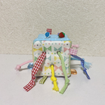 楽しい！ひっぱるBOX★ベビーおもちゃ★布ボール★鈴入り