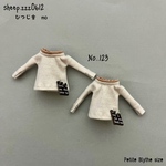 No..123    プチブライスサイズ　ロンT   生成り