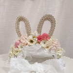 No15   うさぎのヘッドドレス（カチューシャ）和風