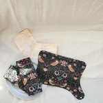 抱っこ紐首周りカバー＆よだれカバーセット　フード無しタイプ