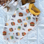 犬服  リスバーガー🐿🍔ラグラントレーナー S、M、Lサイズ