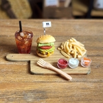 アボカドハンバーガーセット　