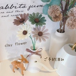 ご予約済み！！クレイフラワー  マーガレット　クリスマス限定color
