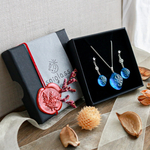 “soi glass Xmas Coffret 2022”~Glass Candy set~【sapphire】