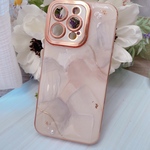 iPhone13Pro  テクスチャーアート　ニュアンス　大人　シンプル　アルコールインクアート