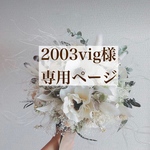 2003vig様専用ページ