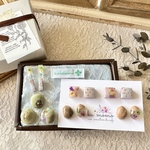 【特集掲載】ᴺᴱᵂ♡2023人気商品福袋𖦞約7000円相当 スティック 石ころ タイル ニュアンス フラワー レジン ピアス 