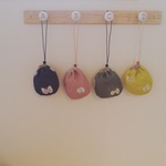 ころんころん◯° 巾着 S (hanahane yellow)