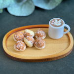 ミニチュア鈴カステラのホットココアセット
