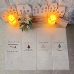 クリスマスデザイントレーシングペーパー帯【12枚入】