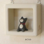 ミニディスプレイボックス(ホワイト)*小さな木製飾り棚